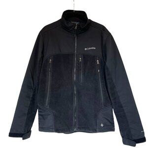 Black Columbia Jacket Men's Size Large with Omni-Heat
